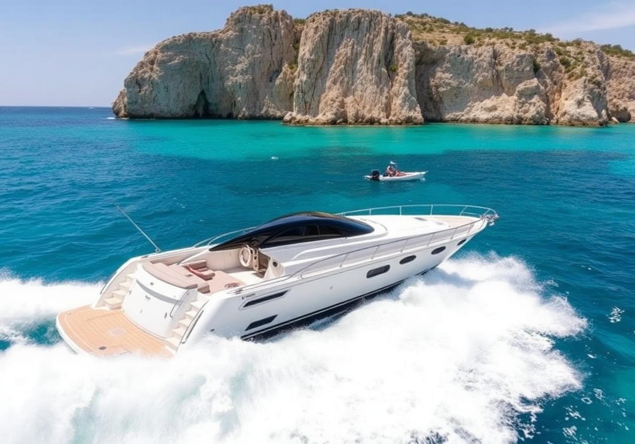 Cala Blanca + Azimut 48